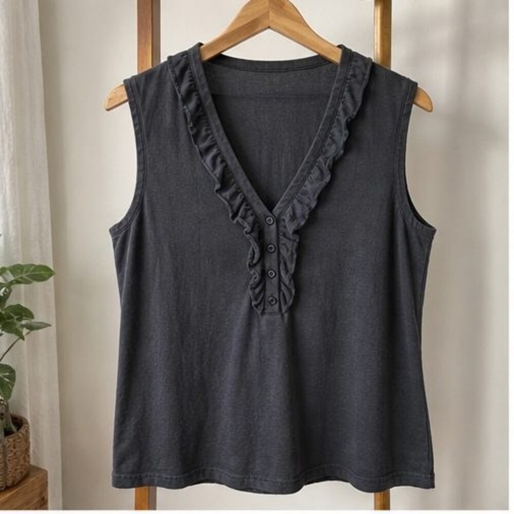 Charcoal Cami Blouse